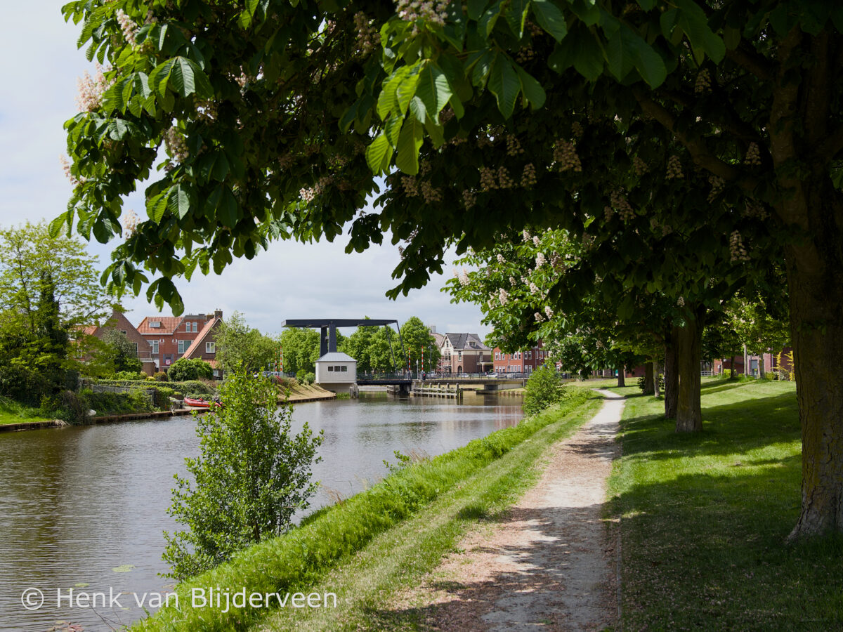 Coevorden Vechtkanaal tijdens Stadswandeling Coevorden